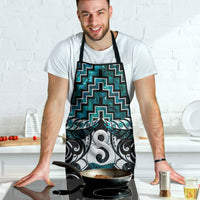 New Zealand Maori Apron Poutama Pikorua - Single Twist Paua Shell LT05 - Polynesian Pride