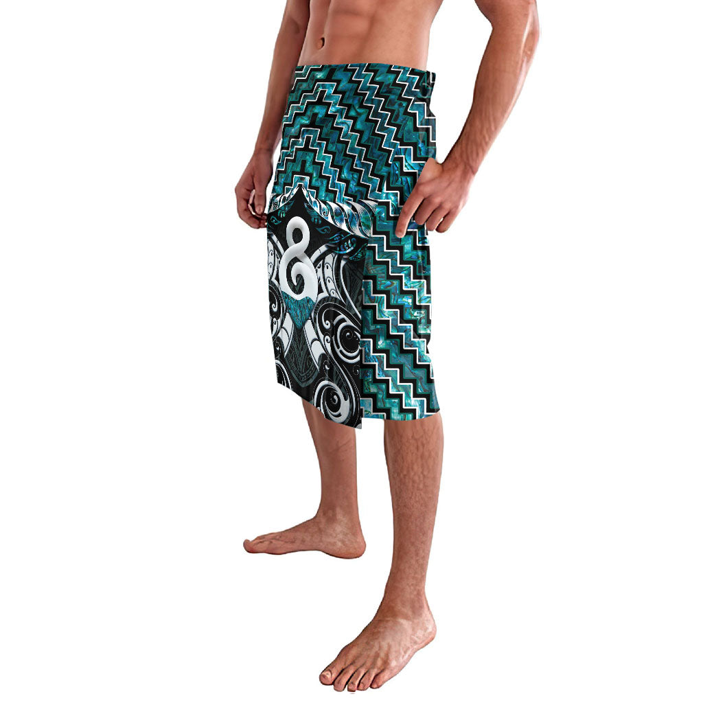New Zealand Maori Lavalava Poutama Pikorua - Single Twist Paua Shell LT05 - Polynesian Pride