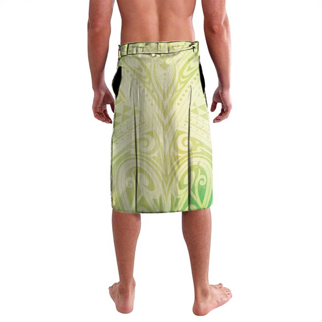 New Zealand Piwakawaka Fantail Bird Lavalava With Kowhai Flowers LT05 - Polynesian Pride