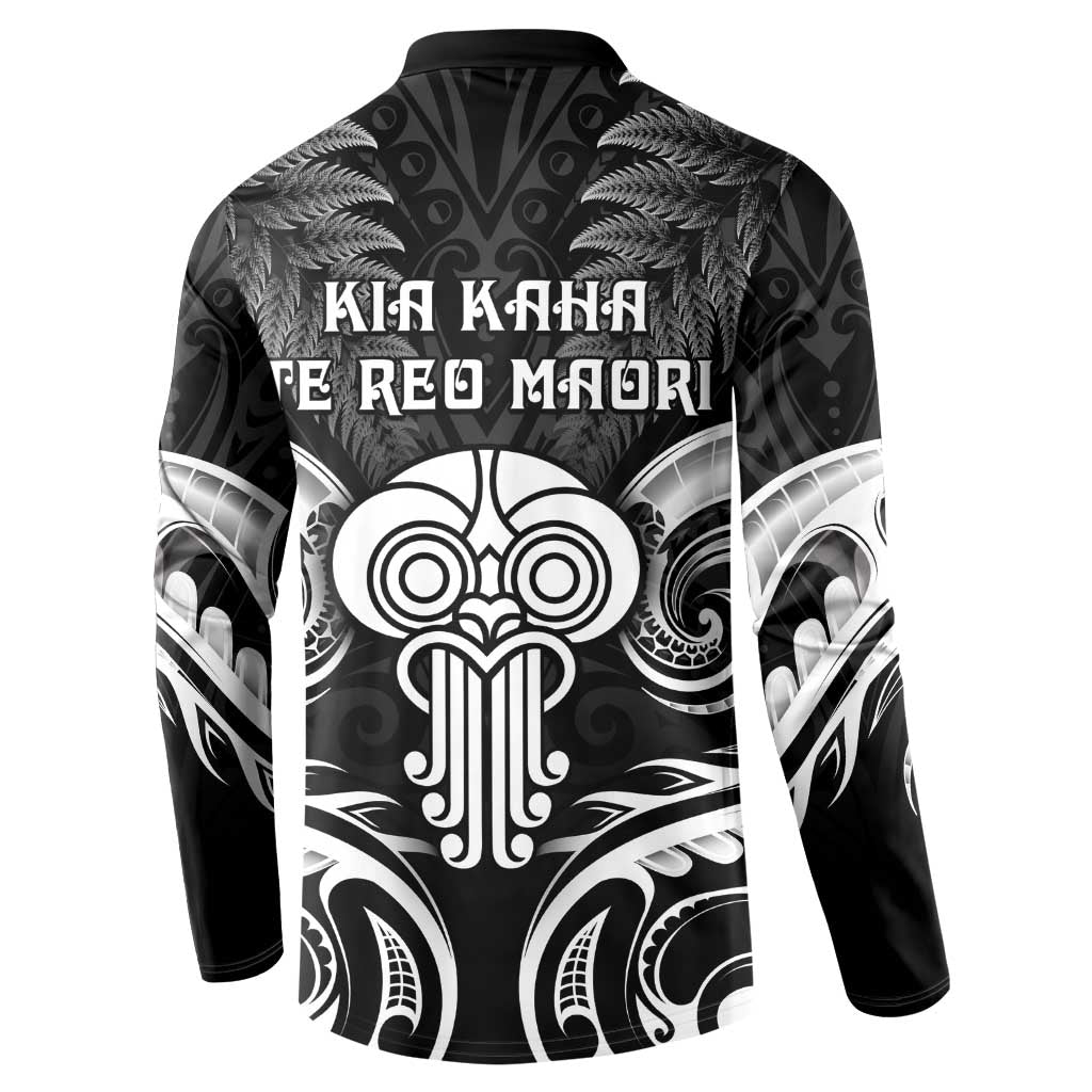 New Zealand Te Reo Maori Button Sweatshirt Korero Maori Ai Au
