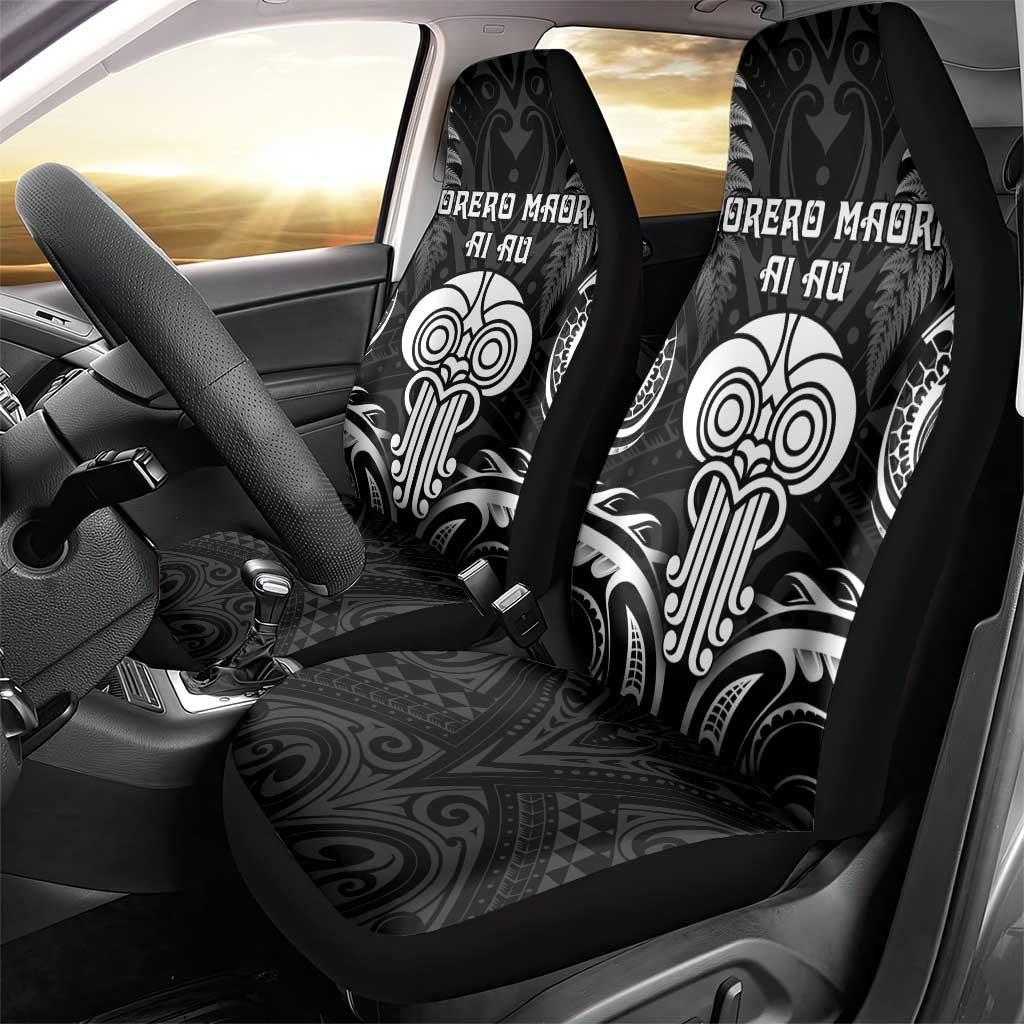 New Zealand Te Reo Maori Car Seat Cover Korero Maori Ai Au LT05 - Polynesian Pride