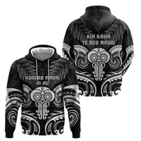 New Zealand Te Reo Maori Hoodie Korero Maori Ai Au LT05 - Polynesian Pride