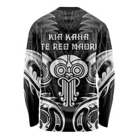 New Zealand Te Reo Maori Long Sleeve Shirt Korero Maori Ai Au LT05 - Polynesian Pride