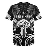 New Zealand Te Reo Maori Rugby Jersey Korero Maori Ai Au LT05 - Polynesian Pride