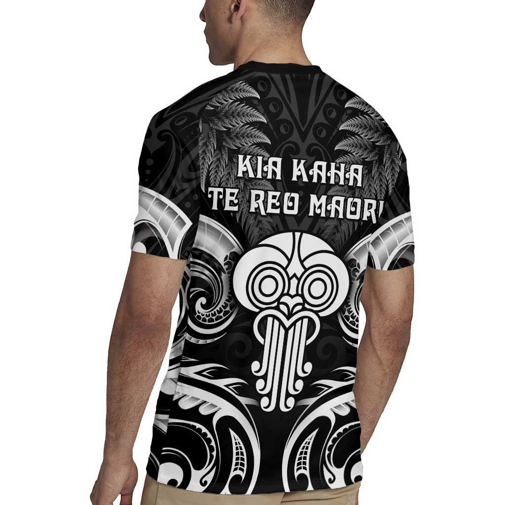 New Zealand Te Reo Maori Rugby Jersey Korero Maori Ai Au LT05 - Polynesian Pride