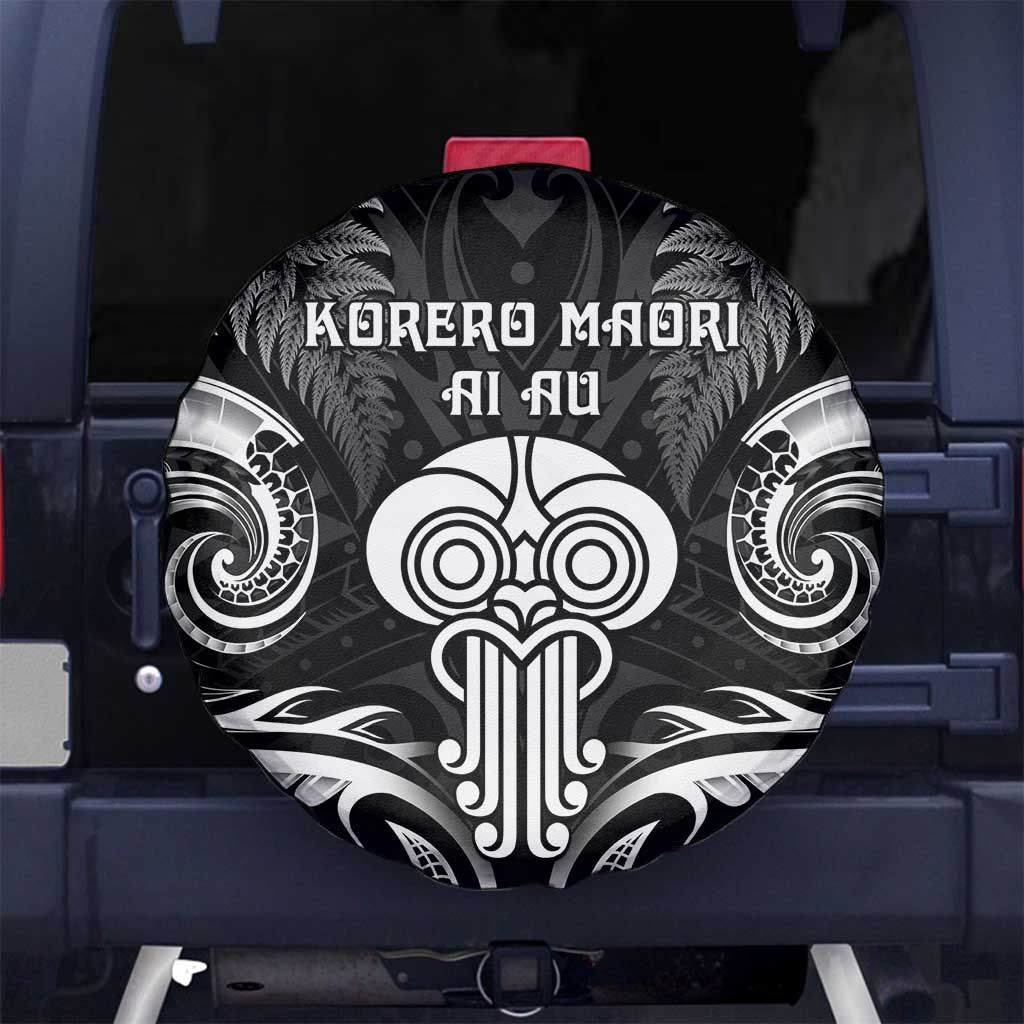 New Zealand Te Reo Maori Spare Tire Cover Korero Maori Ai Au LT05 - Polynesian Pride