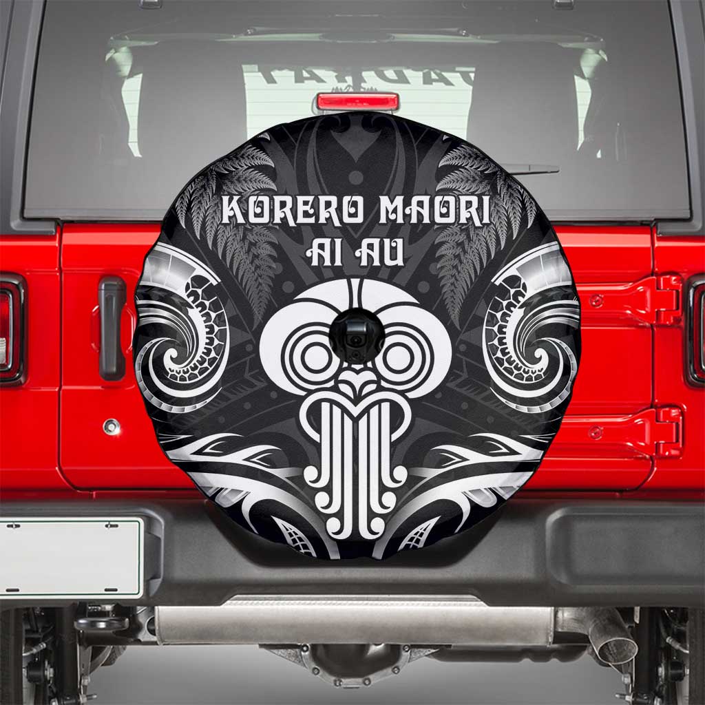New Zealand Te Reo Maori Spare Tire Cover Korero Maori Ai Au LT05 - Polynesian Pride