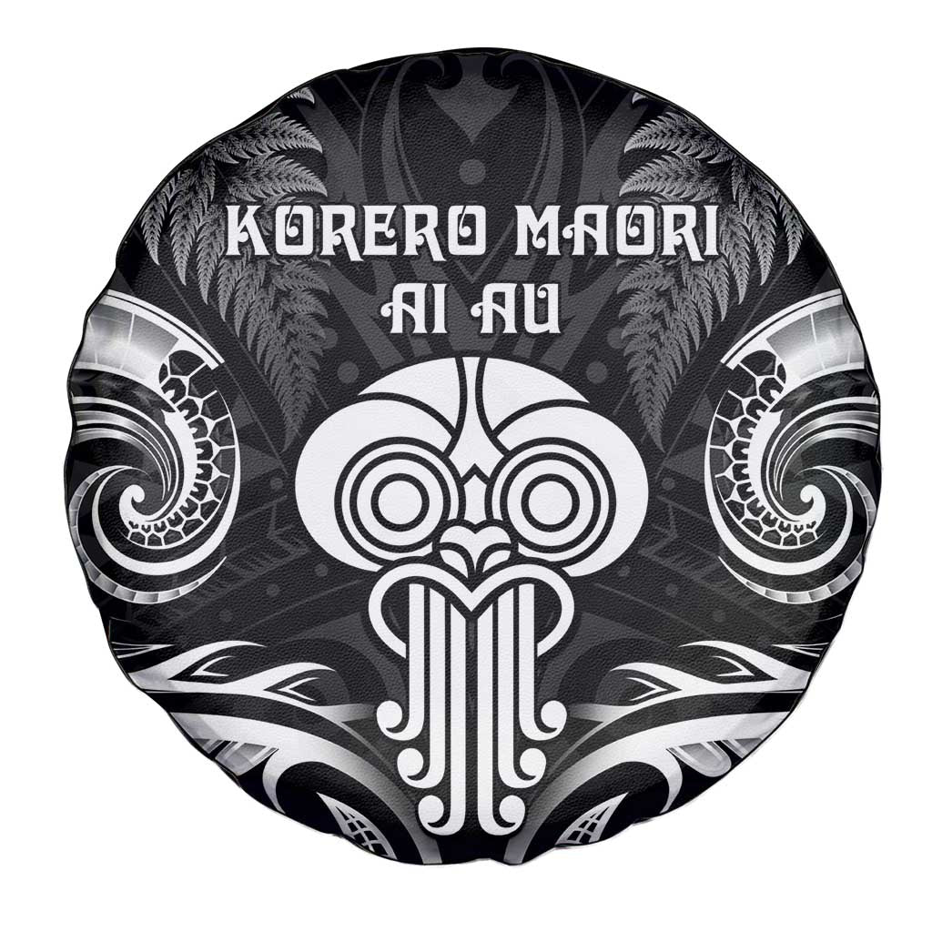 New Zealand Te Reo Maori Spare Tire Cover Korero Maori Ai Au LT05 - Polynesian Pride