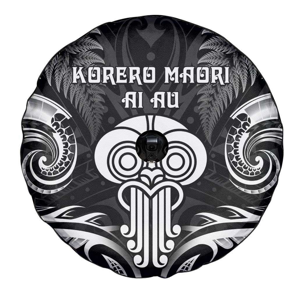 New Zealand Te Reo Maori Spare Tire Cover Korero Maori Ai Au LT05 - Polynesian Pride