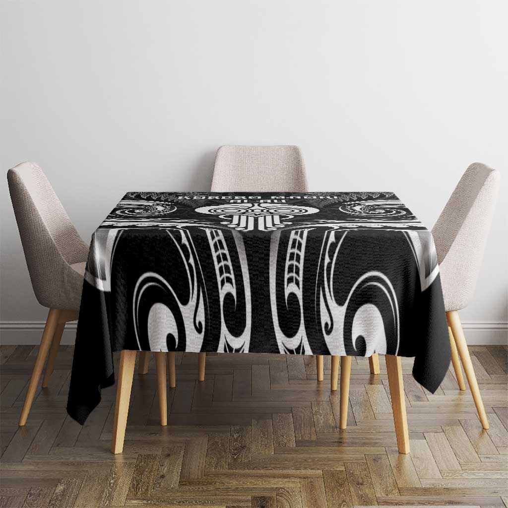 New Zealand Te Reo Maori Tablecloth Korero Maori Ai Au LT05 - Polynesian Pride