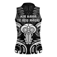 New Zealand Te Reo Maori Women Sleeveless Polo Shirt Korero Maori Ai Au LT05 - Polynesian Pride