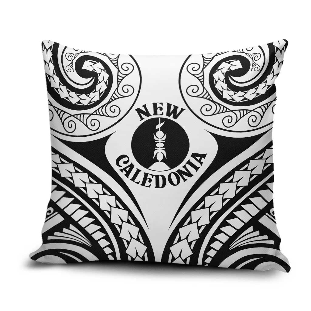 New Caledonia Day Pillow Cover Polynesian Curves White Color LT05 White - Polynesian Pride