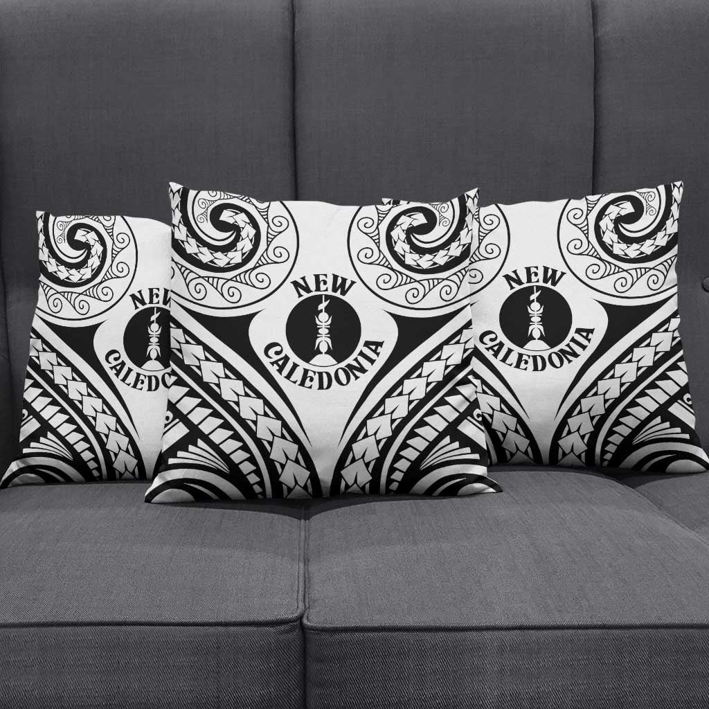 New Caledonia Day Pillow Cover Polynesian Curves White Color LT05 - Polynesian Pride