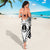 New Caledonia Day Sarong Polynesian Curves White Color - Polynesian Pride