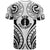 New Caledonia Day T Shirt Polynesian Curves White Color - Polynesian Pride