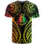 New Caledonia Day T Shirt Polynesian Curves Reggae Color - Polynesian Pride
