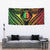 New Caledonia Day Tapestry Polynesian Curves Reggae Color - Polynesian Pride