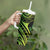 New Caledonia Day Tumbler With Handle Polynesian Curves Reggae Color - Polynesian Pride