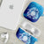 Marshall Islands Manit Day AirPods Case Tribal Dolphin With Marshall Seal - Polynesian Pride
