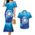 Marshall Islands Manit Day Couples Matching Mermaid Dress and Hawaiian Shirt Tribal Dolphin With Marshall Seal - Polynesian Pride