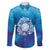 Marshall Islands Manit Day Family Matching Mermaid Dress and Hawaiian Shirt Tribal Dolphin With Marshall Seal - Polynesian Pride