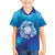 Marshall Islands Manit Day Family Matching Off The Shoulder Long Sleeve Dress and Hawaiian Shirt Tribal Dolphin With Marshall Seal - Polynesian Pride