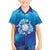 Marshall Islands Manit Day Family Matching Short Sleeve Bodycon Dress and Hawaiian Shirt Tribal Dolphin With Marshall Seal - Polynesian Pride