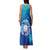 Marshall Islands Manit Day Family Matching Tank Maxi Dress and Hawaiian Shirt Tribal Dolphin With Marshall Seal - Polynesian Pride