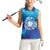 Marshall Islands Manit Day Women Sleeveless Polo Shirt Tribal Dolphin With Marshall Seal - Polynesian Pride