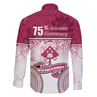 Adi Cakobau School Family Matching Short Sleeve Bodycon Dress and Hawaiian Shirt 75th Anniversary LT05 - Polynesian Pride