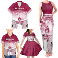Adi Cakobau School Family Matching Tank Maxi Dress and Hawaiian Shirt 75th Anniversary LT05 - Polynesian Pride