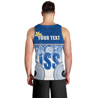 Personalized International School Suva Men Tank Top With Fijian Tapa Pattern LT05 - Polynesian Pride