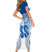 personalized-international-school-suva-short-sleeve-bodycon-dress-with-fijian-tapa-pattern