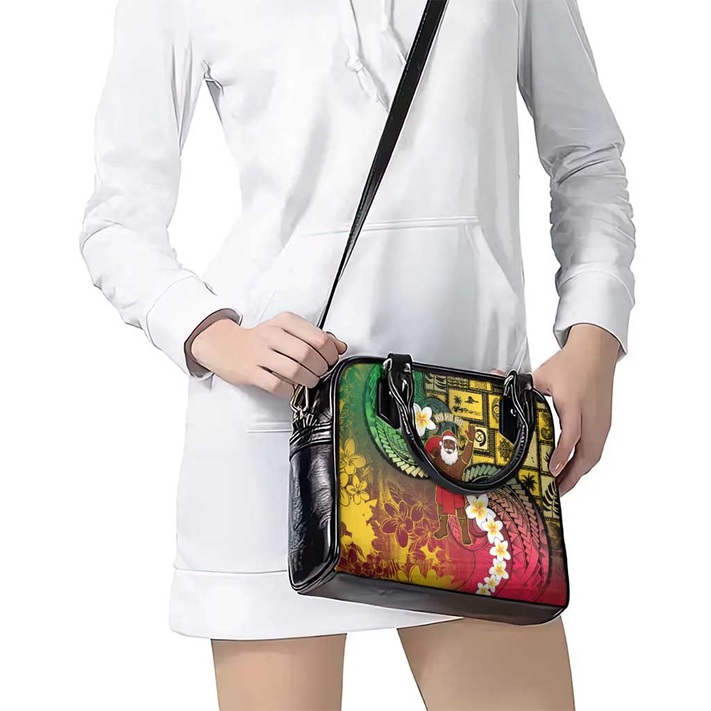 Vanuatu Christmas Shoulder Handbag Ni-Van Santa Retro Style - Polynesian Pride