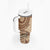 Samoa Siapo Pattern Simple Style Tumbler With Handle