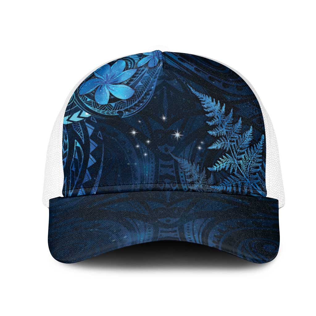 New Zealand Matariki Mesh Trucker Cap Maori New Year - Polynesian Pride