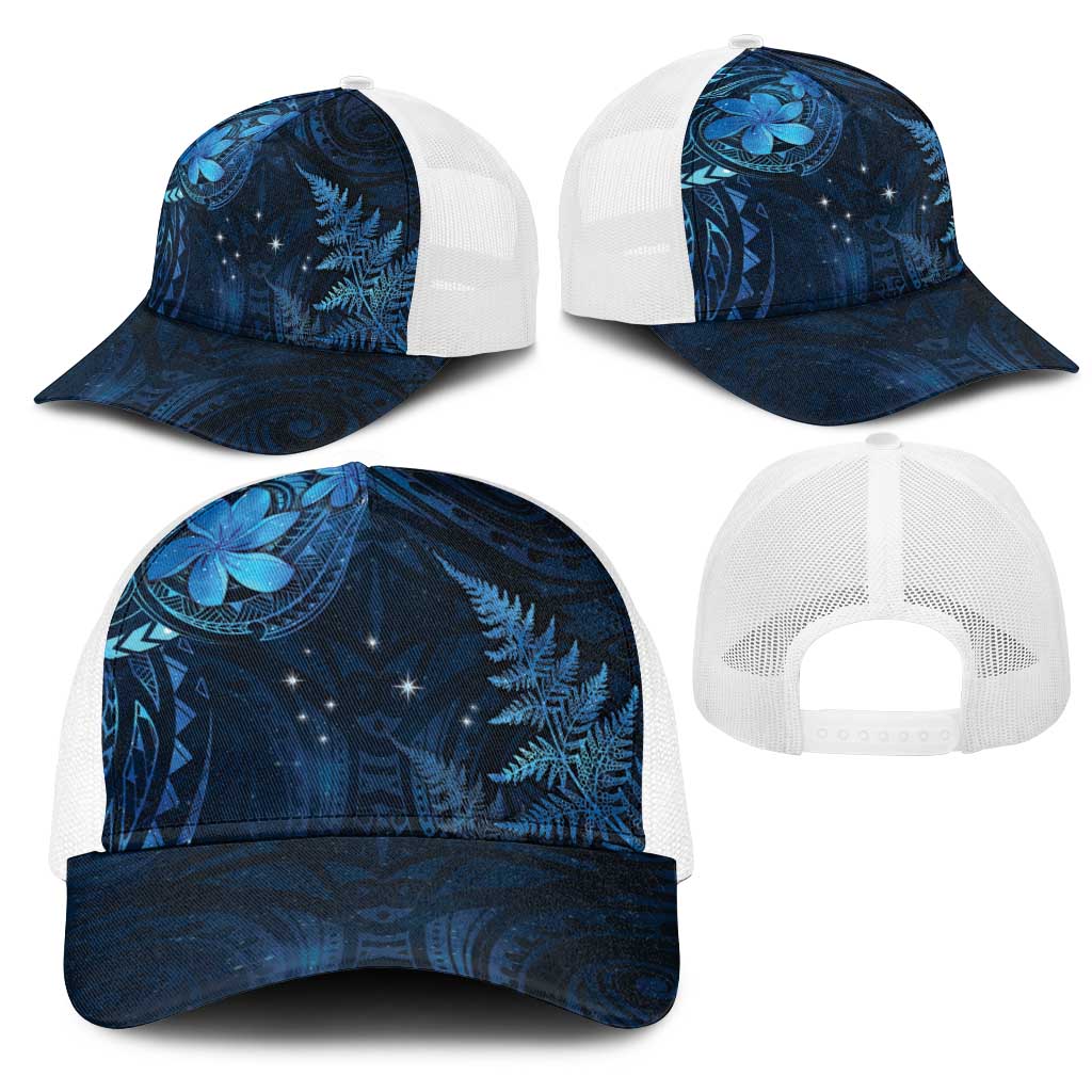 New Zealand Matariki Mesh Trucker Cap Maori New Year - Polynesian Pride
