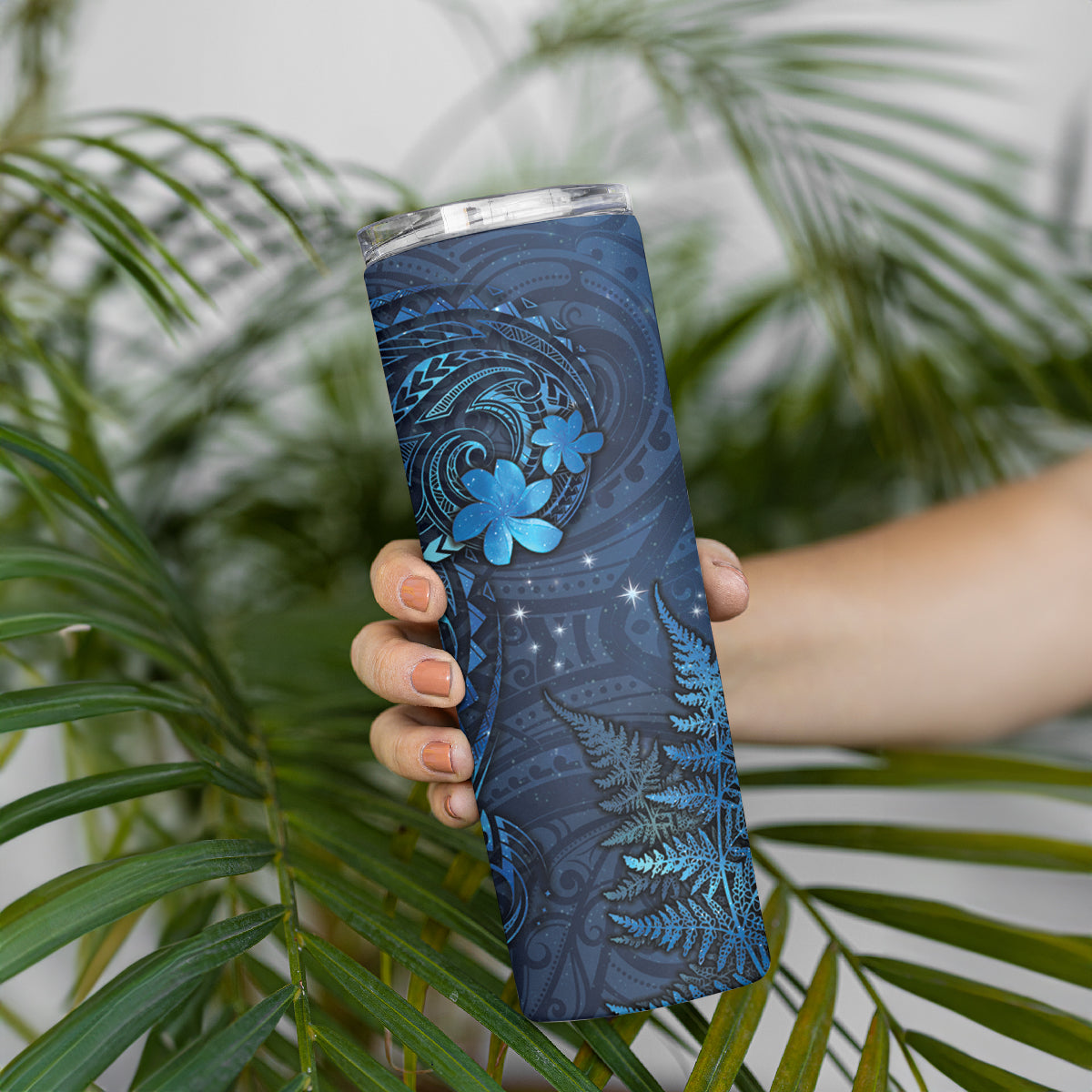 New Zealand Matariki Skinny Tumbler Maori New Year LT05 - Polynesian Pride