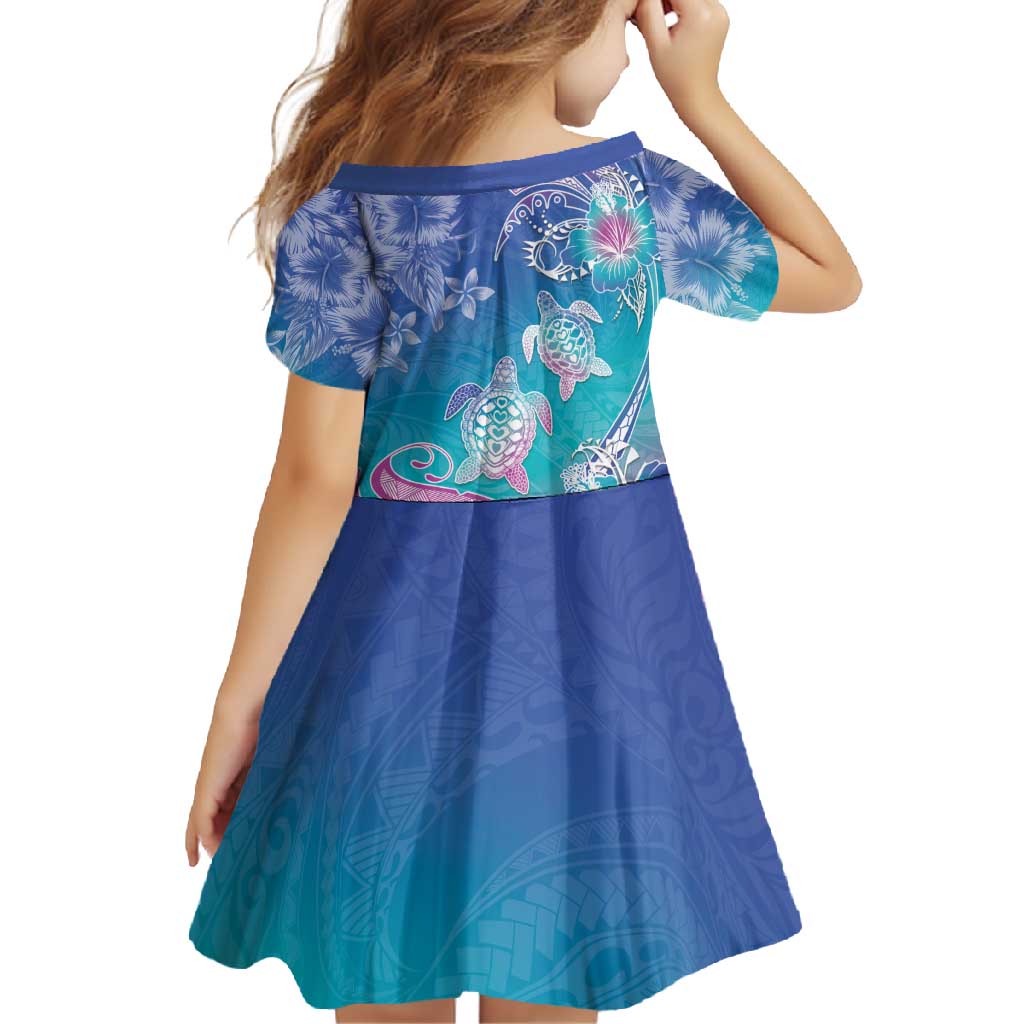 Polynesia Sea Turtle Couple Family Matching Off Shoulder Maxi Dress and Hawaiian Shirt Love Is Life LT05 - Polynesian Pride