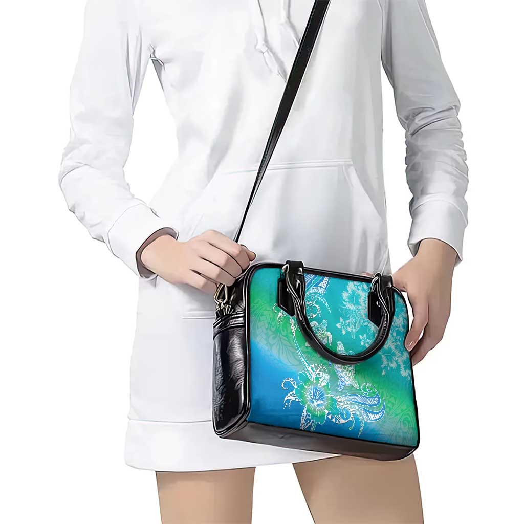 Polynesia Sea Turtle Couple Shoulder Handbag I Am Turtley In Love With You