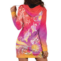 Polynesia Sea Turtle Couple Hoodie Dress One Soul One Love LT05 - Polynesian Pride