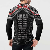 New Zealand Aotearoa Button Sweatshirt Traditional Kapa Haka
