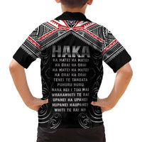 New Zealand Aotearoa Family Matching Long Sleeve Bodycon Dress and Hawaiian Shirt Traditional Kapa Haka LT05 - Polynesian Pride