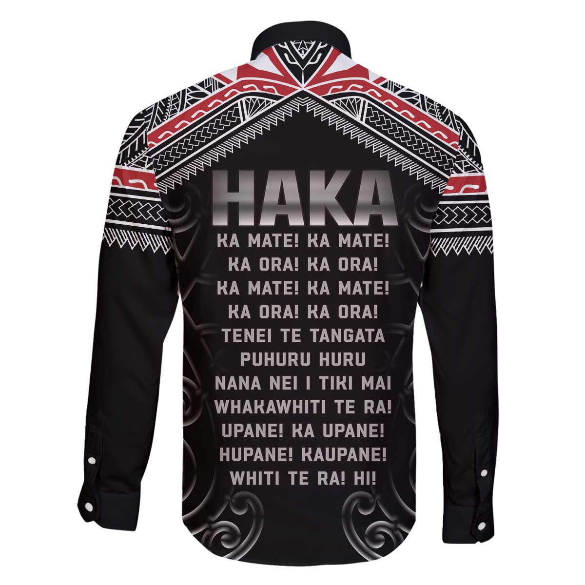 New Zealand Aotearoa Family Matching Off The Shoulder Long Sleeve Dress and Hawaiian Shirt Traditional Kapa Haka LT05 - Polynesian Pride