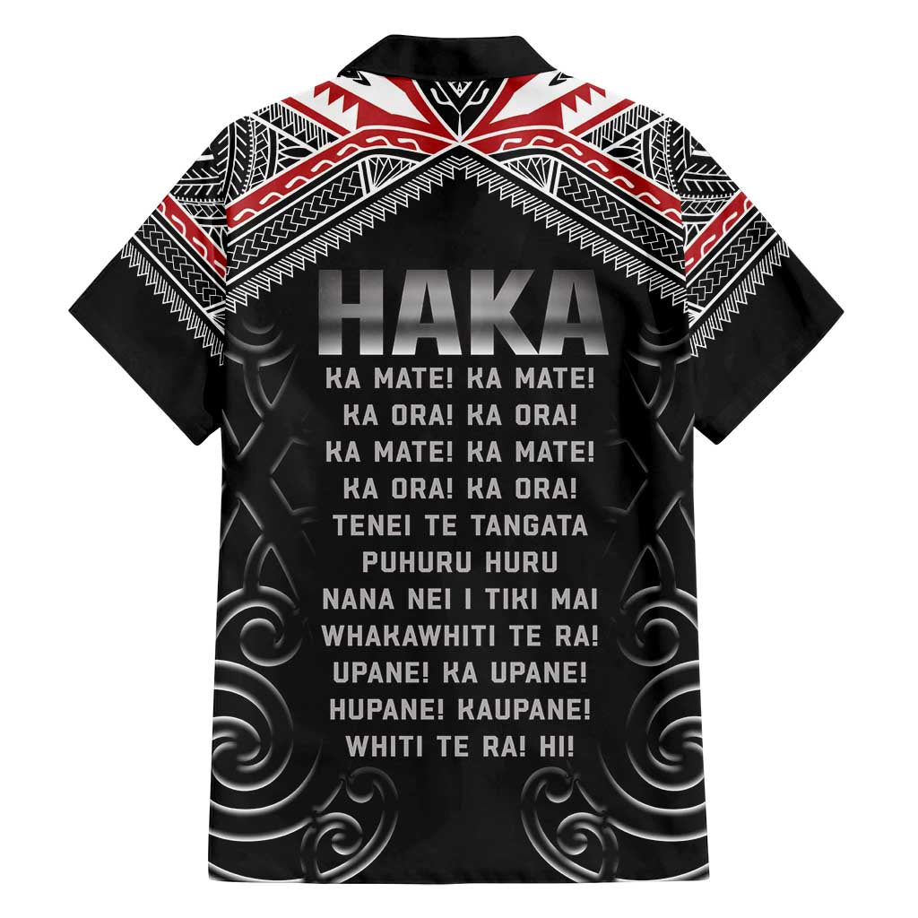 New Zealand Aotearoa Family Matching Tank Maxi Dress and Hawaiian Shirt Traditional Kapa Haka LT05 - Polynesian Pride