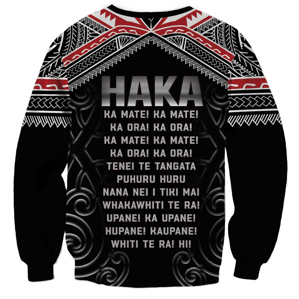 New Zealand Aotearoa Sweatshirt Traditional Kapa Haka