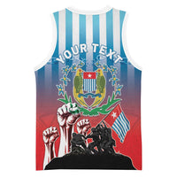 Personalised Free West Papua Basketball Jersey One People One Soul Unique Style - Polynesian Pride