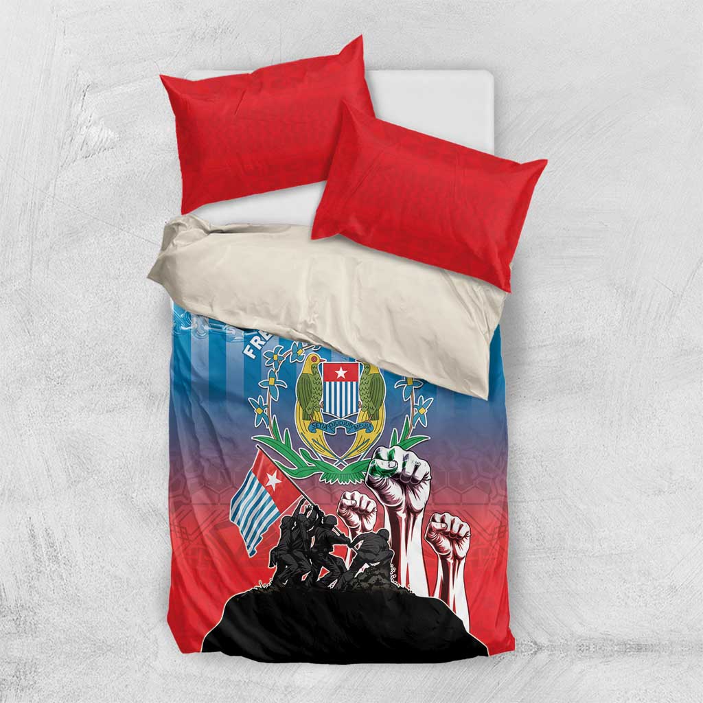 Free West Papua Bedding Set One People One Soul Unique Style - Polynesian Pride