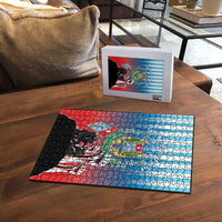 Free West Papua Puzzle One People One Soul Unique Style - Polynesian Pride