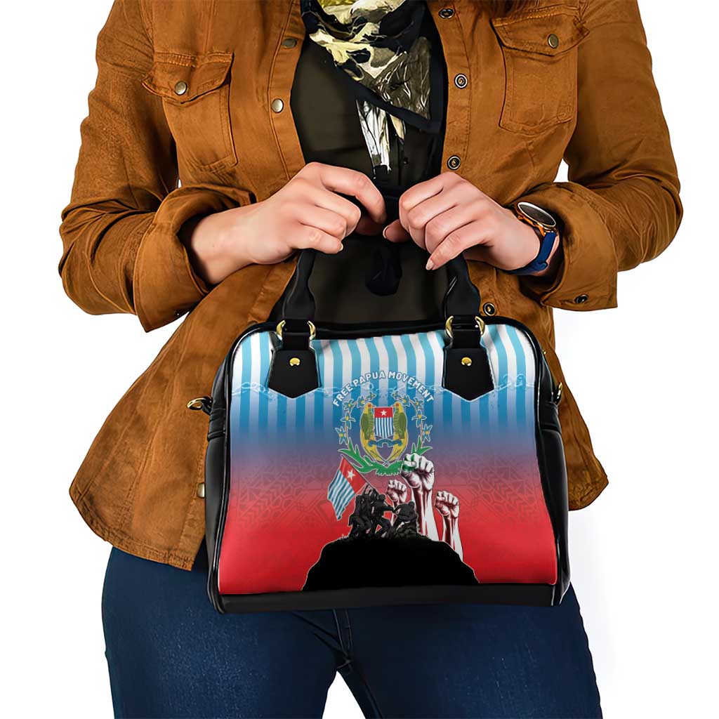 Free West Papua Shoulder Handbag One People One Soul Unique Style LT05 - Polynesian Pride